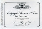 Simon Bize et Fils Savigny-les-Beaune Les Fournaux Premier Cru 2013 Front Label