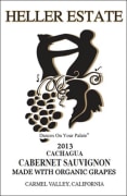 Heller Estate Cachagua Cabernet Sauvignon 2013 Front Label