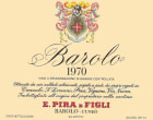 E. Pira e Figli Barolo 1970 Front Label