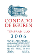 Heredad Ugarte Condado de Eguren Vino de la Tierra 2006 Front Label