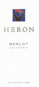 Heron Mendocino County Merlot 2002 Front Label