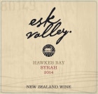 Esk Valley Hawkes Bay Syrah 2014 Front Label