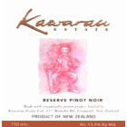 Kawarau Estate Reserve Pinot Noir 2006 Front Label