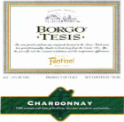 Fantinel Borgo Tesis Chardonnay 2013 Front Label
