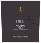 Farnese Vigneti del Salento 'I Muri' Primitivo 2014 Front Label