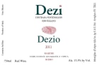 Dezi Marche Dezio 2011 Front Label