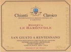 San Giusto a Rentennano Chianti Classico Riserva Le Baroncole 2010 Front Label