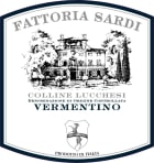 Fattoria Sardi Colline Lucchesi Vermentino 2014 Front Label