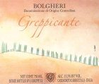 I Greppi Greppicante Bolgheri 2011 Front Label