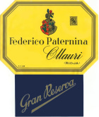 Paternina Ollauri Gran Reserva Especial 1973 Front Label