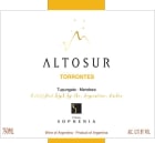 Finca Sophenia Altosur Torrontes 2015 Front Label