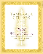 Tamarack Cellars Tapteil Vineyard Reserve 2009 Front Label