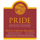 Pride Mountain Vineyards Reserve Cabernet Sauvignon 2001 Front Label