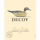Decoy Sonoma Cabernet Sauvignon 2010 Front Label