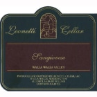 Leonetti Sangiovese 2000 Front Label