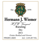 Hermann J. Wiemer Dry Riesling 2011 Front Label