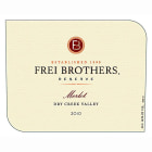 Frei Brothers Reserve Merlot 2010 Front Label