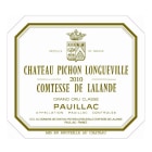 Chateau Pichon Longueville Comtesse de Lalande  2010 Front Label