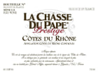 Gabriel Meffre Cotes du Rhone La Chasse Prestige 2007 Front Label