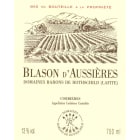 Chateau d'Aussieres Blason d'Aussieres Corbieres 2010 Front Label