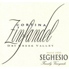 Seghesio Cortina Zinfandel 2010 Front Label