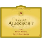 Lucien Albrecht Cuvee Balthazar Pinot Blanc 2012 Front Label