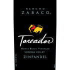 Rancho Zabaco Toreador Zinfandel 2007 Front Label