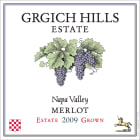 Grgich Hills Estate Merlot 2009 Front Label