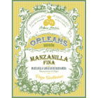 Orleans Borbon Manzanilla Sherry (375ML half-bottle) Front Label