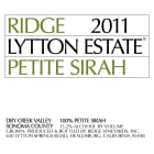 Ridge Lytton Estate Petite Sirah 2011 Front Label