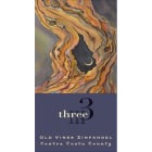 Three Winery Old Vines Zinfandel 2007 Front Label