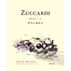 Zuccardi Serie A Malbec 2012 Front Label