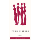 Four Sisters Shiraz 2012 Front Label