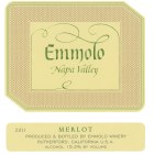 Emmolo Merlot 2011 Front Label