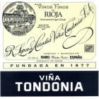 R. Lopez de Heredia Rioja Vina Tondonia Reserva 2002 Front Label