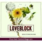 Loveblock Pinot Noir 2011 Front Label