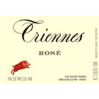 Domaine de Triennes Rose 2013 Front Label