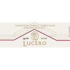 Kingston Family Vineyards Lucero Syrah 2010 Front Label