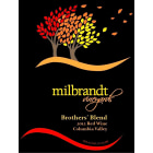 Milbrandt Brother's Red Blend 2012 Front Label