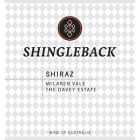 Shingleback The Davey Estate Shiraz 2011 Front Label