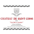 Chateau de Saint Cosme Cotes du Rhone Les Deux Albion 2012 Front Label