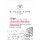 El Maestro Sierra 15 Year Oloroso Sherry (375ML half-bottle) Front Label