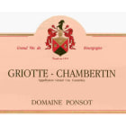 Domaine Ponsot Griottes-Chambertin 2001 Front Label