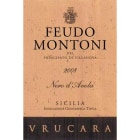 Feudo Montoni Nero d'Avola Vrucara 2008 Front Label