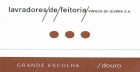 Lavradores de Feitoria Douro Tres Bagos Grande Escolha Tinto 2007 Front Label