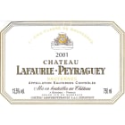 Chateau Lafaurie-Peyraguey Sauternes (torn label) 2001 Front Label