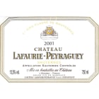 Chateau Lafaurie-Peyraguey Sauternes (torn label) 2001 Front Label