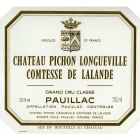 Chateau Pichon Longueville Comtesse de Lalande (bin soiled label) 1979 Front Label