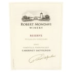 Robert Mondavi Reserve Cabernet Sauvignon 2011 Front Label