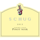 Schug Sonoma Coast Pinot Noir 2013 Front Label